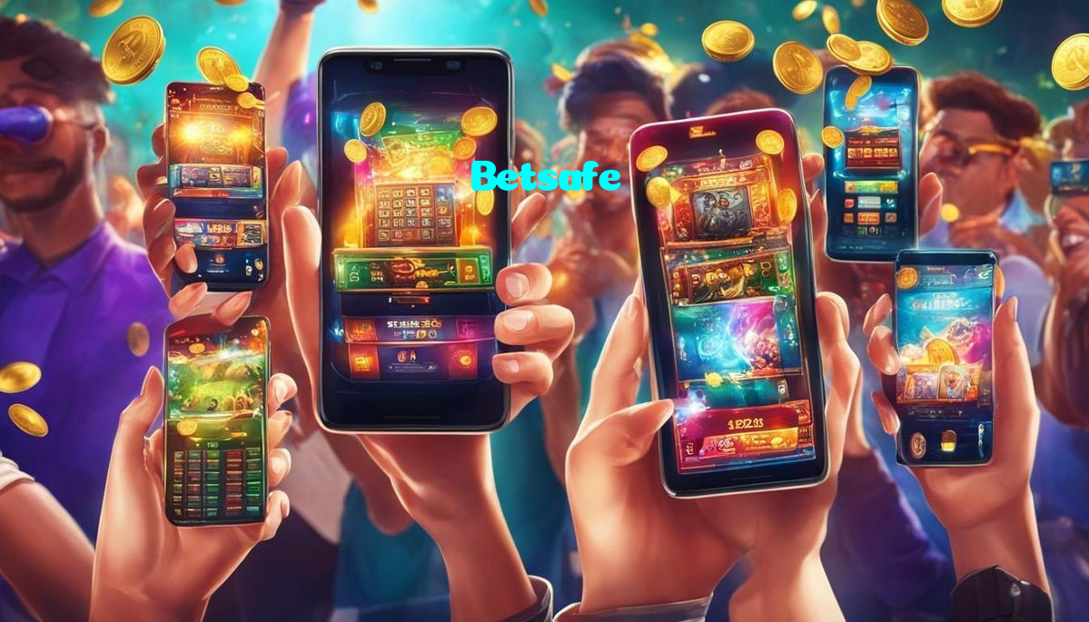 Betsafe casino presented on mobile device in Pakistan with slots and live games